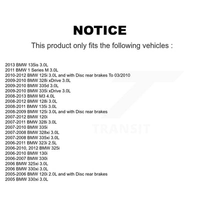 [Arrière] Capteur usure plaquettes de frein pour BMW 323i 328i 128i 335i xDrive 328xi M3 325i 1 M KSE-100279
