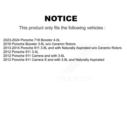 [Arrière] Capteur usure plaquettes de frein pour Porsche 911 718 Boxster KSE-100282