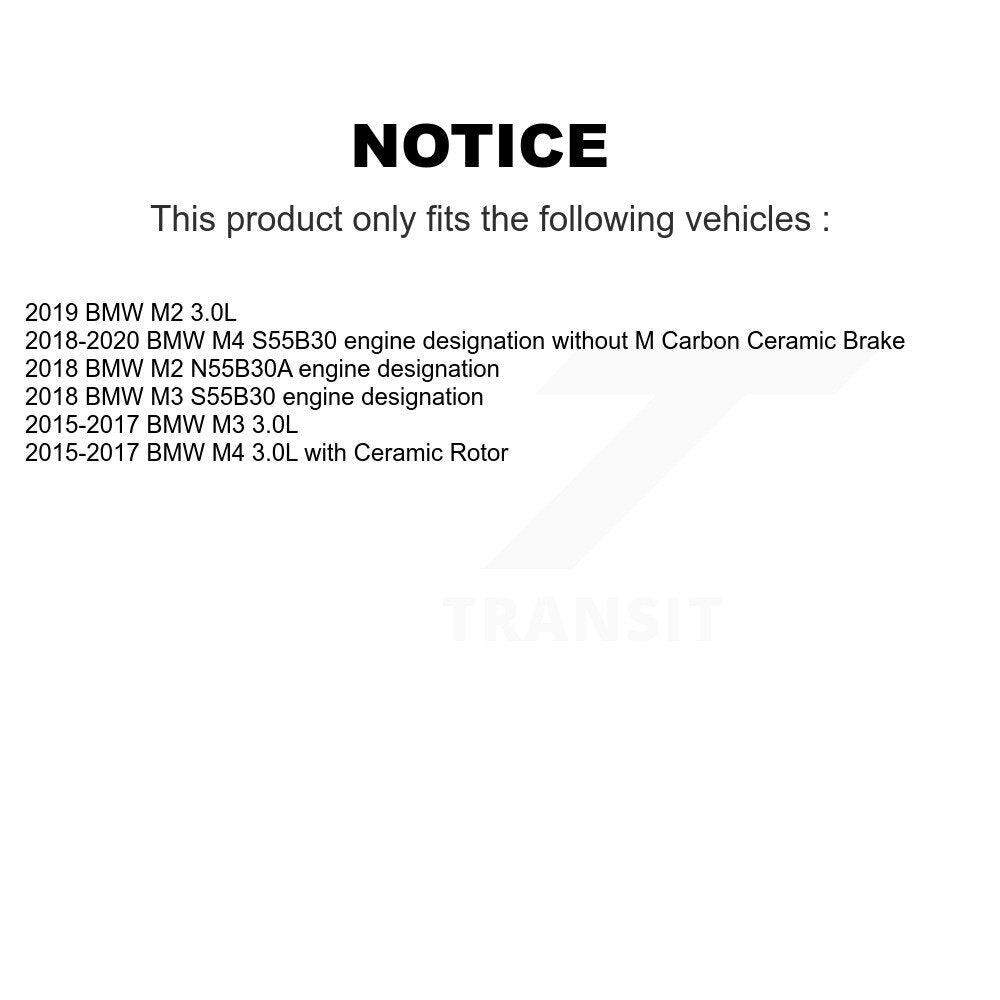 [Arrière] Capteur usure plaquettes de frein pour BMW M4 M3 M2 KSE-100287