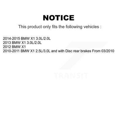 [Arrière] Capteur usure plaquettes de frein pour BMW X1 KSE-100292