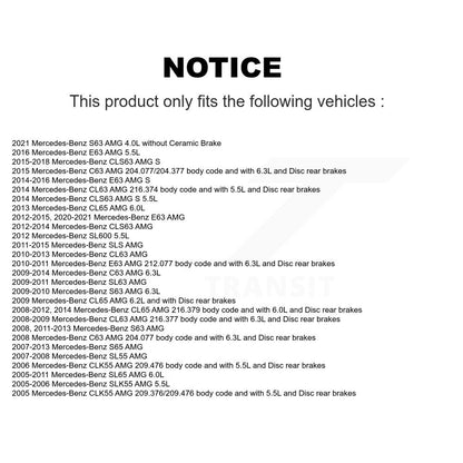 [Arrière] Capteur usure plaquettes de frein pour Mercedes-Benz C63 AMG E63 S CLS63 SLK55 SL63 SLS KSE-100295