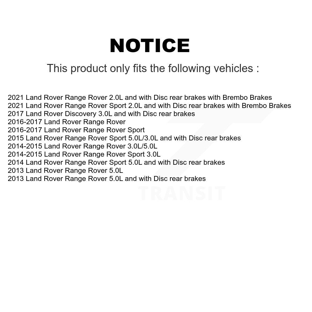 [Arrière] Capteur usure plaquettes de frein pour Land Rover Range Sport Discovery KSE-100298