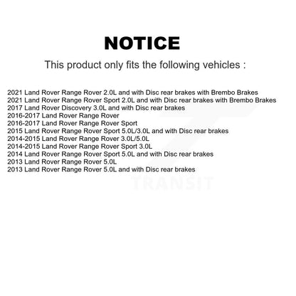 [Arrière] Capteur usure plaquettes de frein pour Land Rover Range Sport Discovery KSE-100298