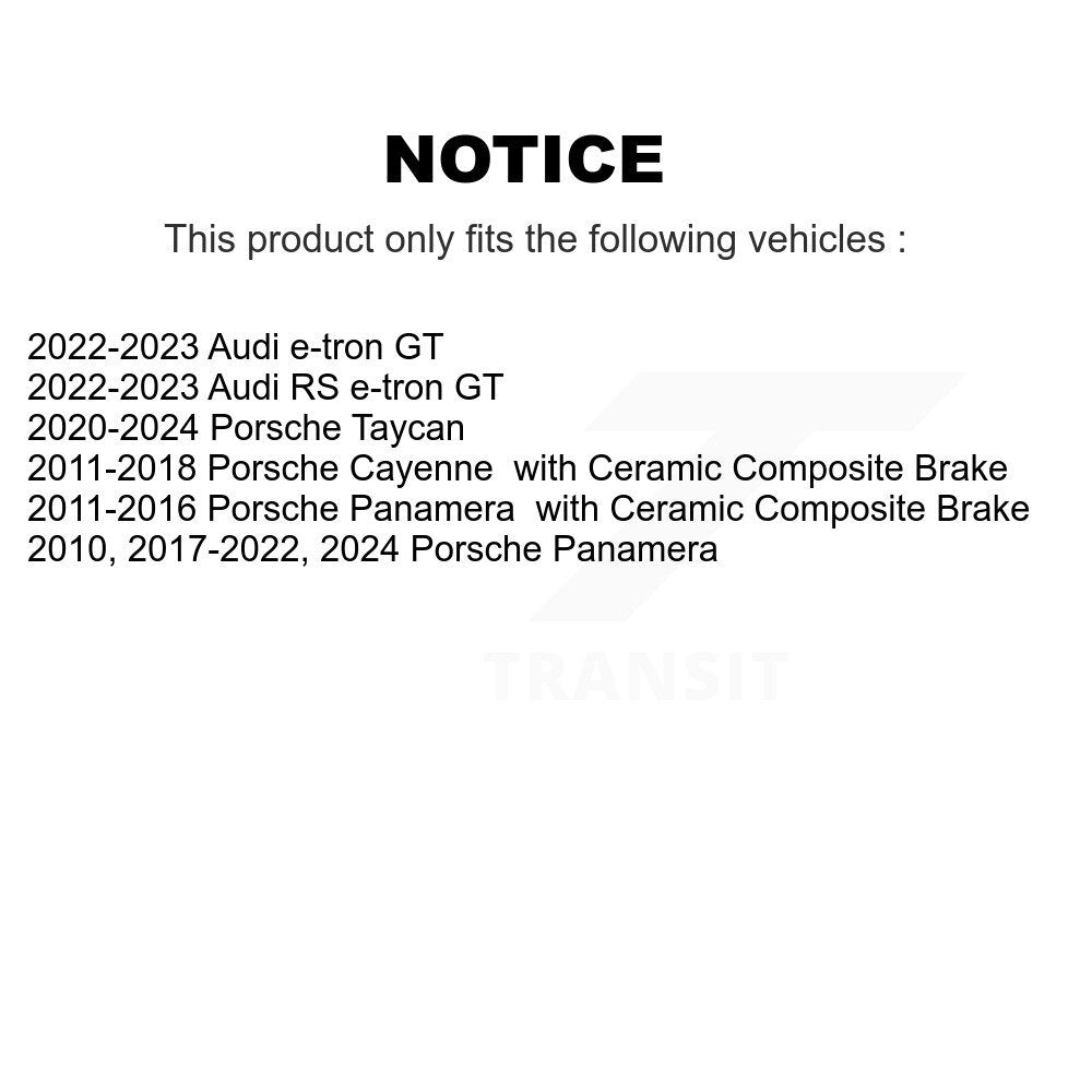 [Arrière] Capteur usure plaquettes de frein pour Porsche Cayenne Panamera Taycan Audi e-tron GT KSE-100300