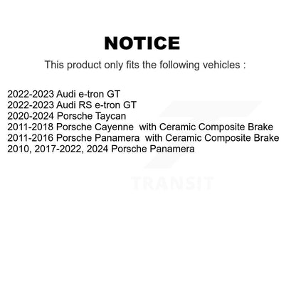 [Arrière] Capteur usure plaquettes de frein pour Porsche Cayenne Panamera Taycan Audi e-tron GT KSE-100300