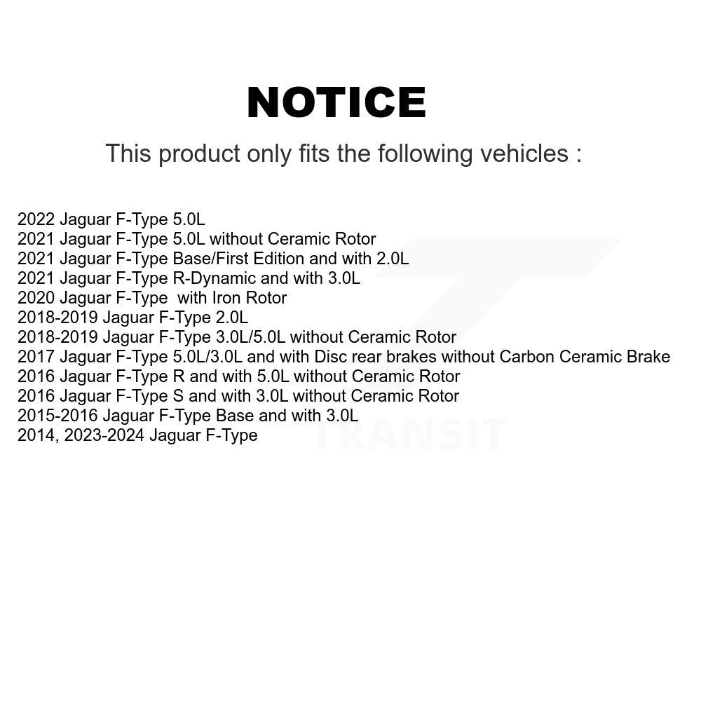 [Arrière] Capteur usure plaquettes de frein pour Jaguar F-Type KSE-100306
