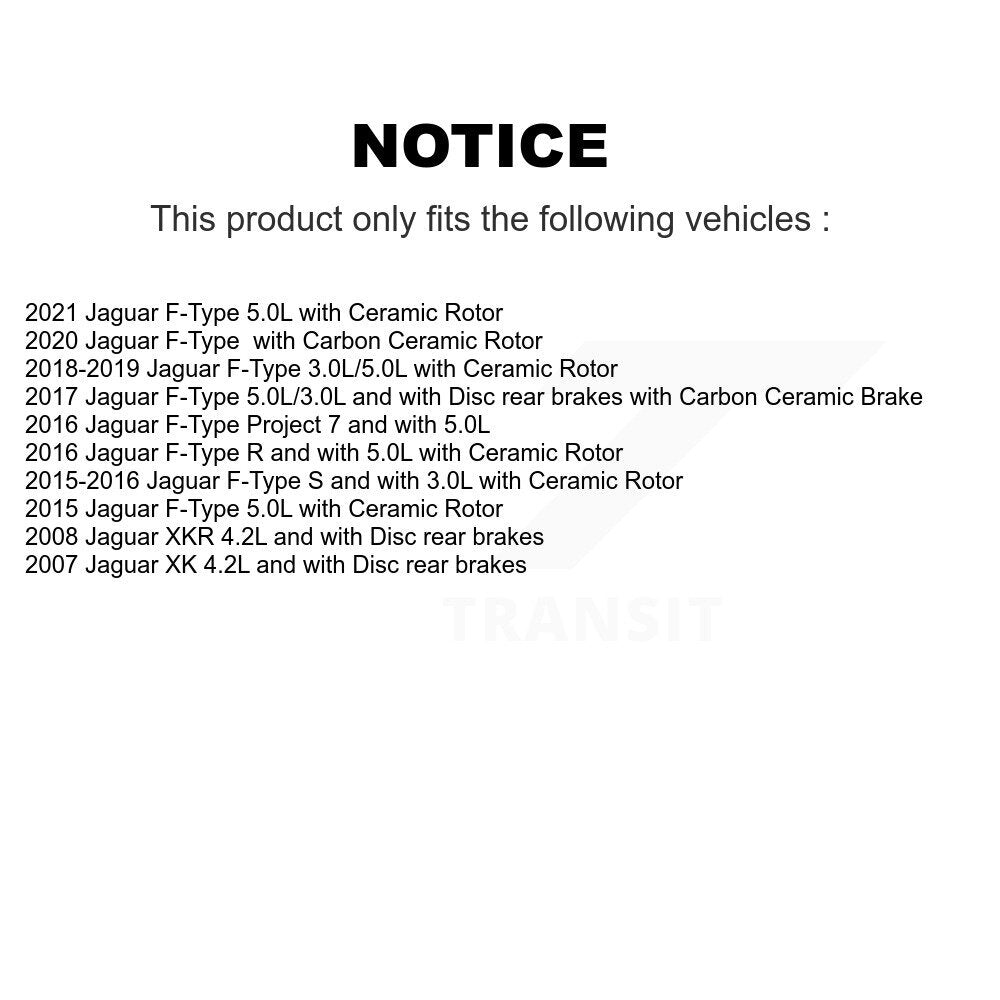 [Arrière] Capteur usure plaquettes de frein pour Jaguar F-Type XK XKR KSE-100307