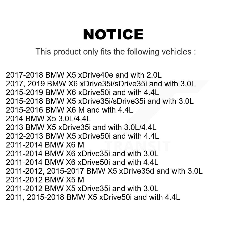 [Arrière] Capteur usure plaquettes de frein pour BMW X5 X6 KSE-100310