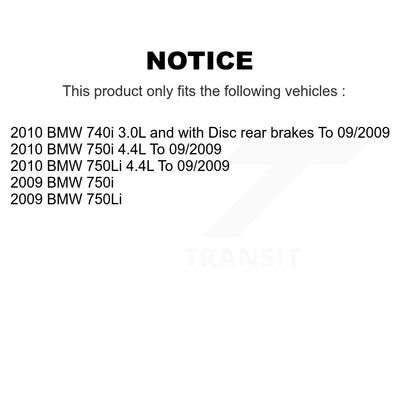 [Arrière] Capteur usure plaquettes de frein pour BMW 750i 750Li 740i KSE-100320