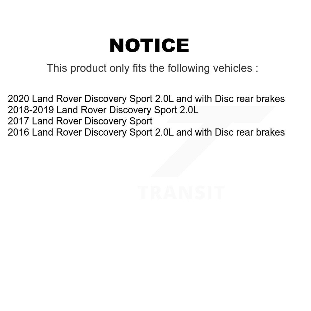 [Arrière] Capteur usure plaquettes de frein pour Land Rover Discovery Sport KSE-100325