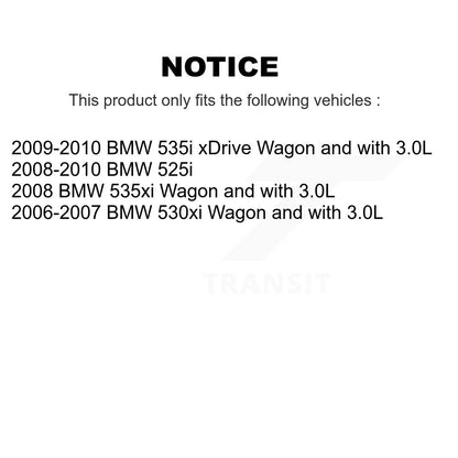 [Arrière] Capteur usure plaquettes de frein pour BMW 530xi 535i xDrive 535xi 525i KSE-100332