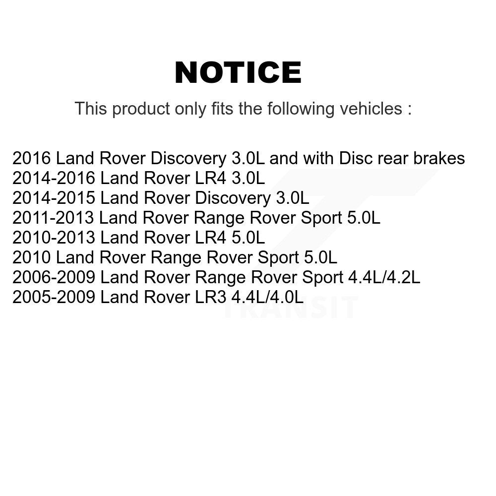 [Arrière] Capteur usure plaquettes de frein pour Land Rover Range Sport LR4 LR3 Discovery KSE-100337
