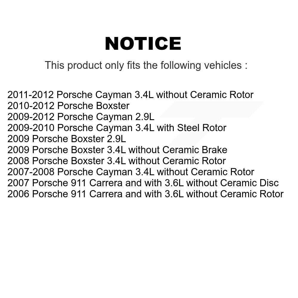 [Avant] Capteur usure plaquettes de frein pour Porsche 911 Cayman Boxster KSE-100350