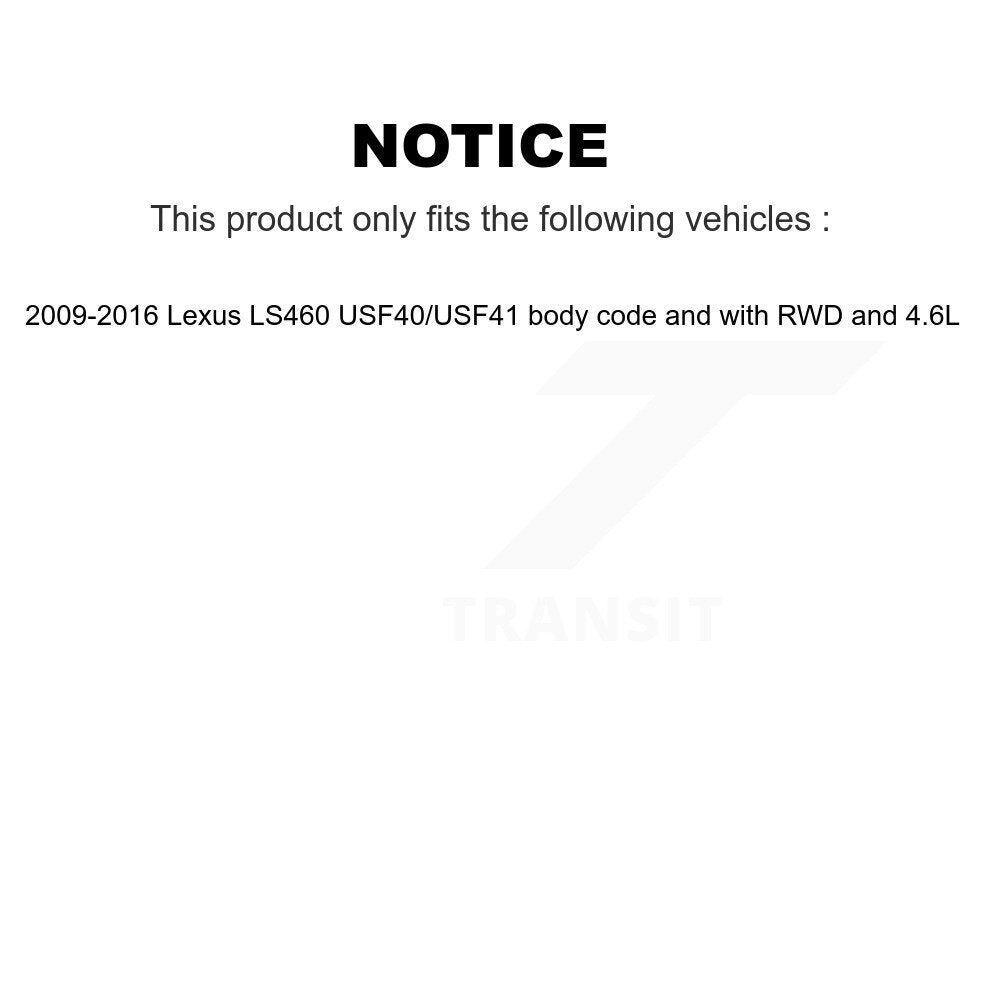 [Avant] Capteur usure plaquettes de frein pour Lexus LS460 USF40 USF41 body code with RWD 4.6L KSE-100356