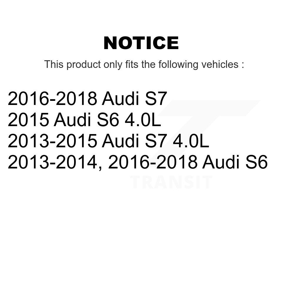 [Avant et Arrière] Capteur usure plaquettes de frein pour Audi S6 S7 KSE-100406