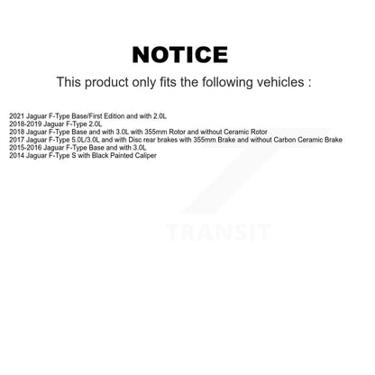 [Avant et Arrière] Capteur usure plaquettes de frein pour Jaguar F-Type KSE-100429