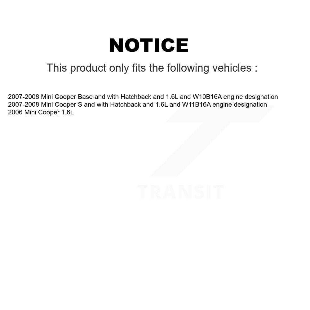 [Avant et Arrière] Capteur usure plaquettes de frein pour Mini Cooper KSE-100431