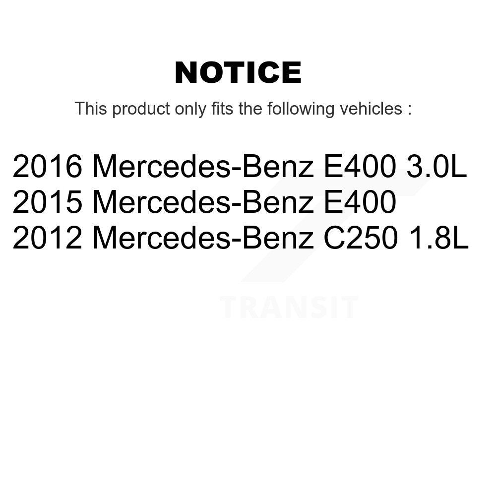 [Avant et Arrière] Capteur usure plaquettes de frein pour Mercedes-Benz C250 E400 KSE-100438