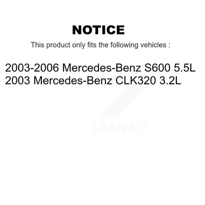 [Avant et Arrière] Capteur usure plaquettes de frein pour Mercedes-Benz CLK320 S600 KSE-100441