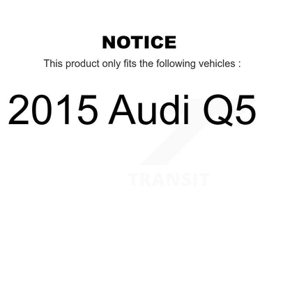 [Arrière] Capteur usure plaquettes de frein pour 2015 Audi Q5 KSE-100463