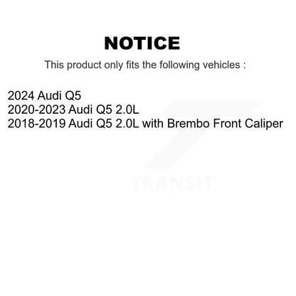 [Avant et Arrière] Capteur usure plaquettes de frein pour Audi Q5 KSE-100481