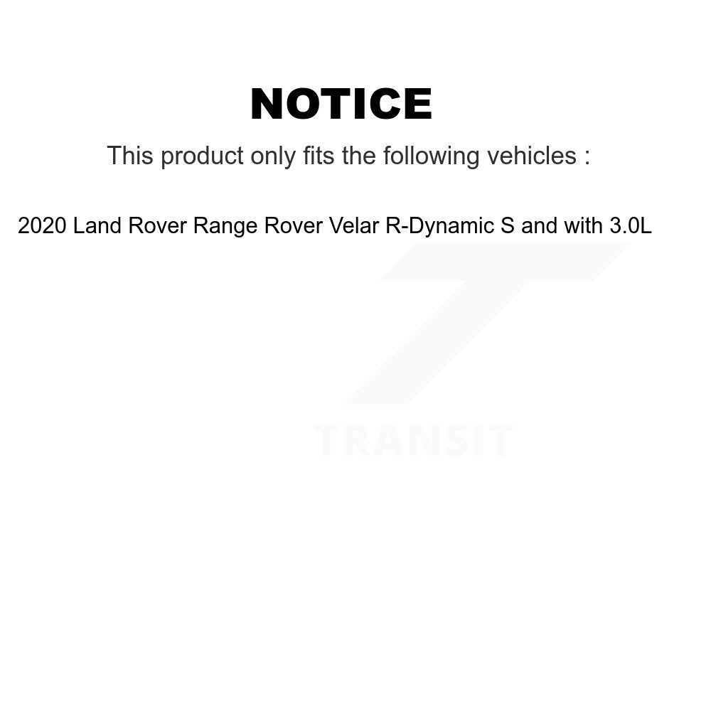 [Avant] Capteur usure plaquettes de frein pour 20 Land Rover Range Velar R-Dynamic S with 3.0L KSE-100503