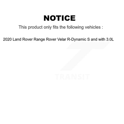 [Avant] Capteur usure plaquettes de frein pour 20 Land Rover Range Velar R-Dynamic S with 3.0L KSE-100503