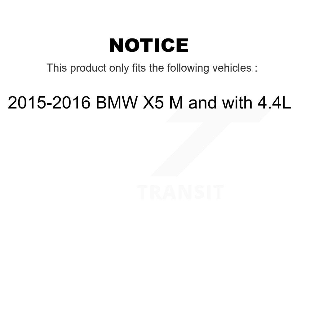 [Arrière] Capteur usure plaquettes de frein pour 2015-2016 BMW X5 M with 4.4L KSE-100513