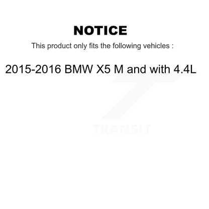 [Arrière] Capteur usure plaquettes de frein pour 2015-2016 BMW X5 M with 4.4L KSE-100513