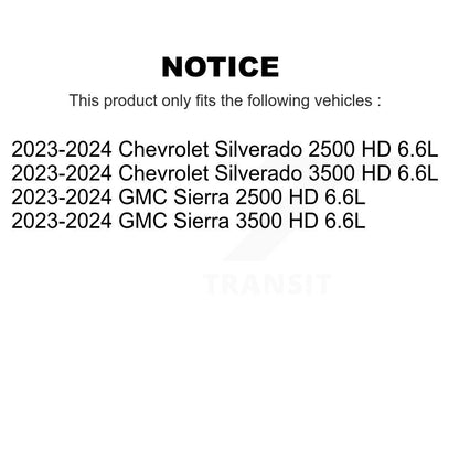 [Arrière] Capteur usure plaquettes de frein pour GMC Chevrolet Sierra 2500 HD Silverado 3500 6.6L KSE-100516