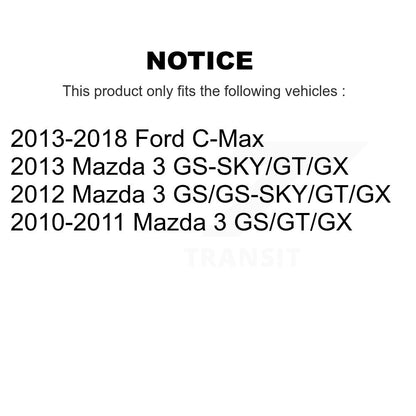 [Arrière] Amortisseur de suspension pour Mazda 3 Ford C-Max KSH-100015