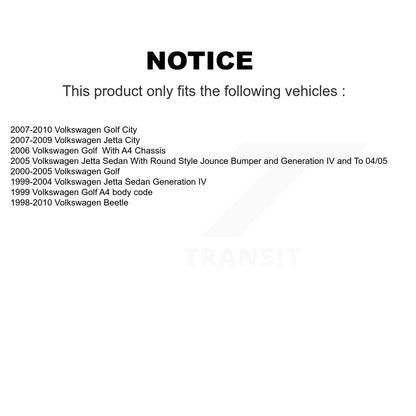 [Arrière] Amortisseur de suspension pour Volkswagen Jetta Golf Beetle City KSH-100233