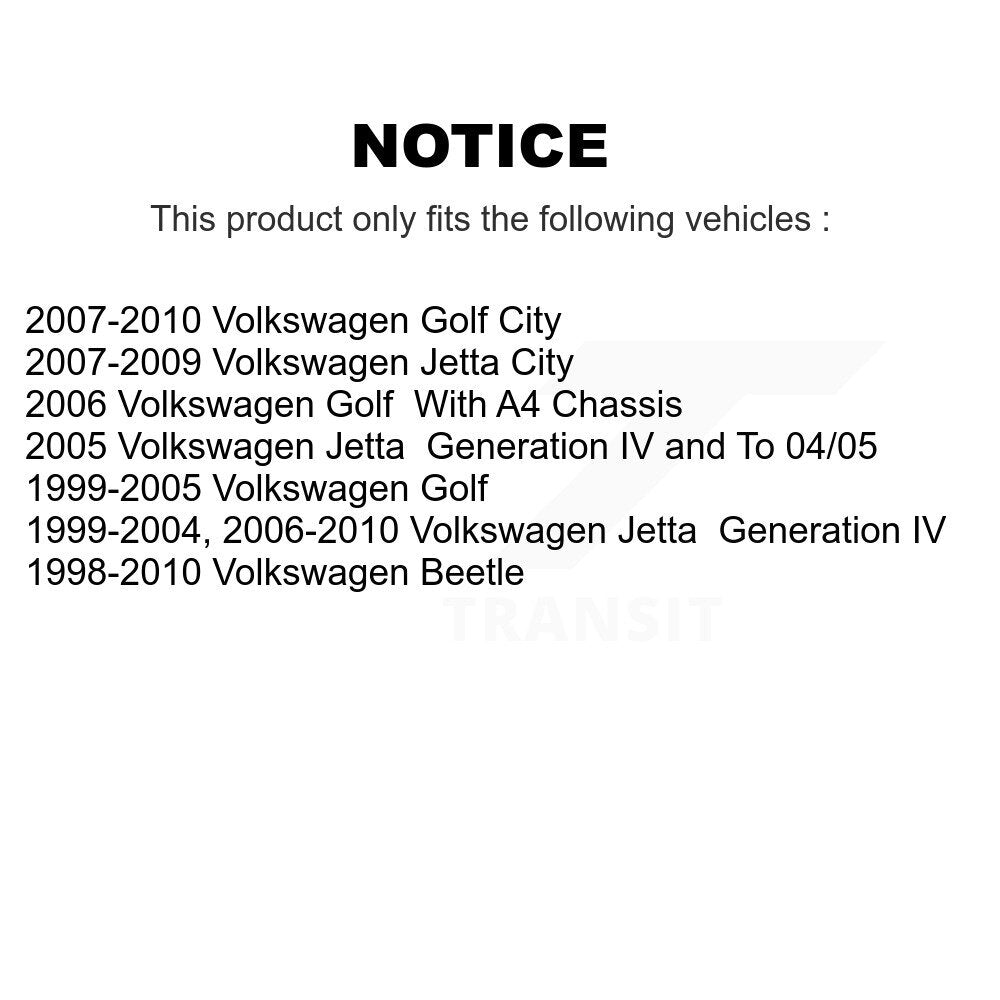 [Avant] Jambe de suspension pour Volkswagen Jetta Golf Beetle City KSH-100244