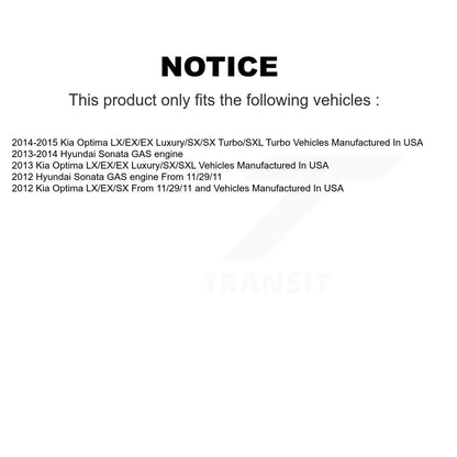 [Avant Gauche] Jambe de suspension pour Hyundai Sonata Kia Optima KSH-100309