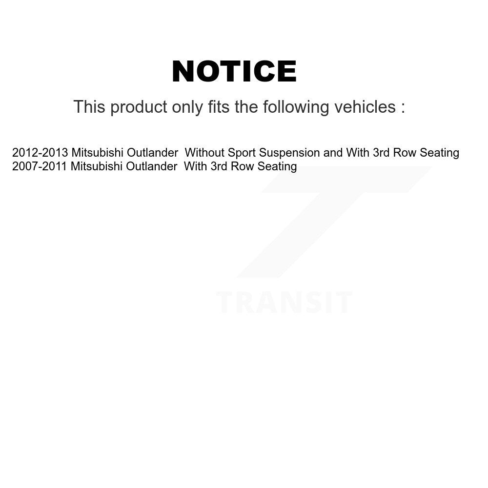 [Avant Gauche] Jambe de suspension pour Mitsubishi Outlander KSH-100327