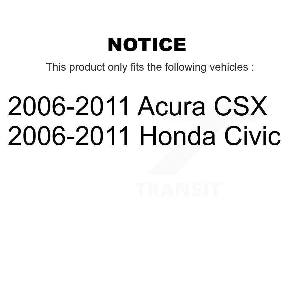 [Avant Gauche] Jambe de suspension pour 2006-2011 Honda Civic Acura CSX KSH-100337