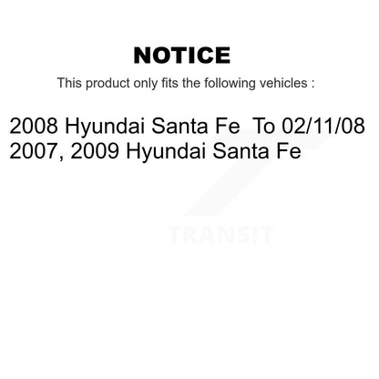 [Avant Droite] Jambe de suspension pour Hyundai Santa Fe KSH-100357