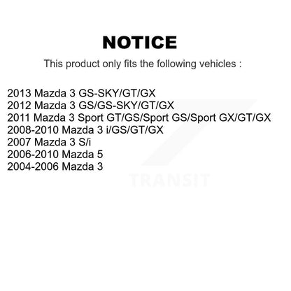 [Avant Droite] Jambe de suspension pour Mazda 3 5 KSH-100362