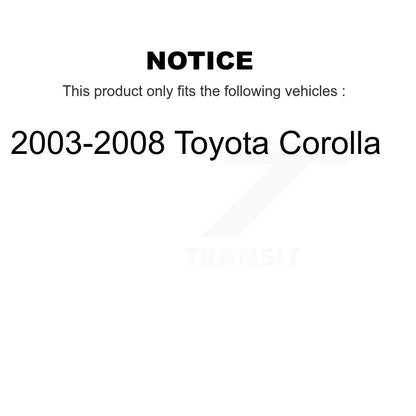 [Avant Droite] Jambe de suspension pour 2003-2008 Toyota Corolla KSH-100373
