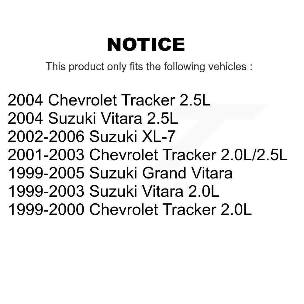 [Avant Droite] Jambe de suspension pour Chevrolet Tracker Suzuki Grand Vitara KSH-100391