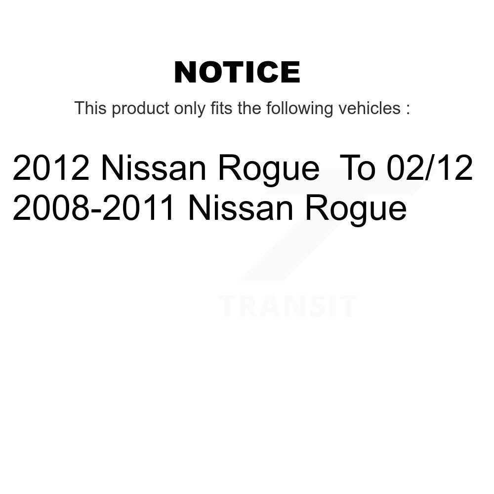 [Avant Droite] Jambe de suspension pour Nissan Rogue KSH-100398