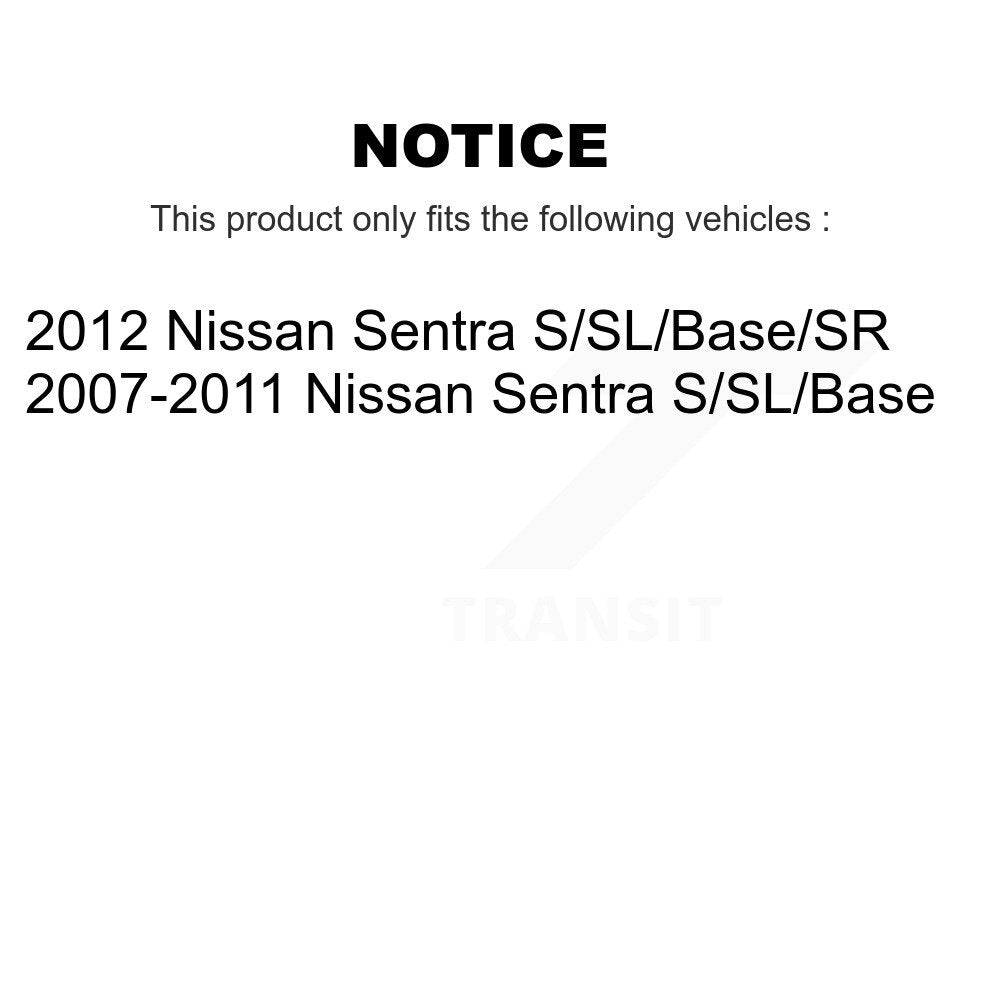 [Avant Droite] Jambe de suspension pour Nissan Sentra KSH-100399
