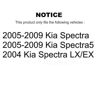 [Arrière Gauche] Jambe de suspension pour Kia Spectra Spectra5 KSH-100409