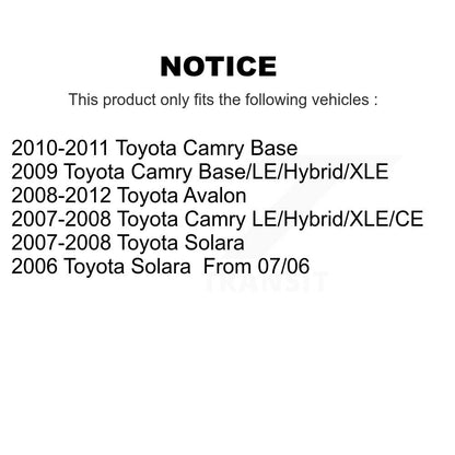 [Arrière Droite] Jambe de suspension pour Toyota Camry Solara Avalon KSH-100415