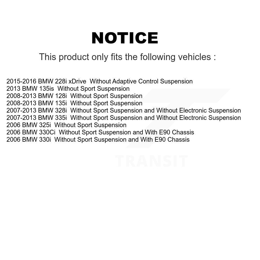 [Avant] Jambe de suspension pour BMW 328i 335i 128i 135i 325i 228i xDrive 330i KSH-100430