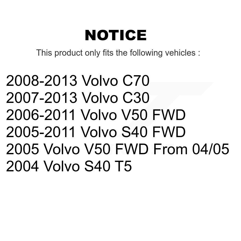 [Avant] Jambe de suspension pour Volvo S40 C30 V50 C70 KSH-100453