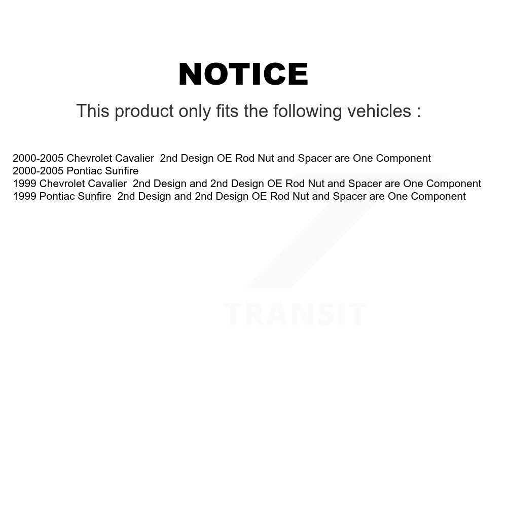 [Avant et Arrière] Jambe de suspension pour Chevrolet Cavalier Pontiac Sunfire KSH-100521
