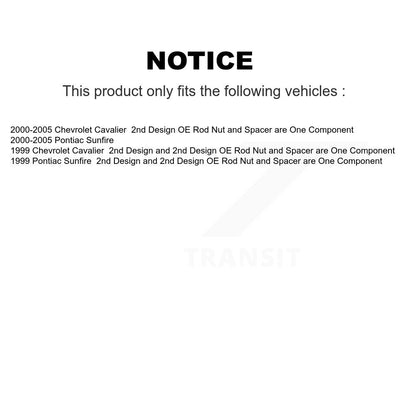 [Avant et Arrière] Jambe de suspension pour Chevrolet Cavalier Pontiac Sunfire KSH-100521