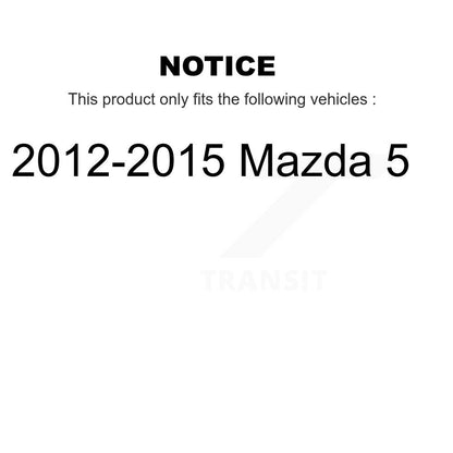 [Avant et Arrière] Jambe de suspension pour 2012-2015 Mazda 5 KSH-100536