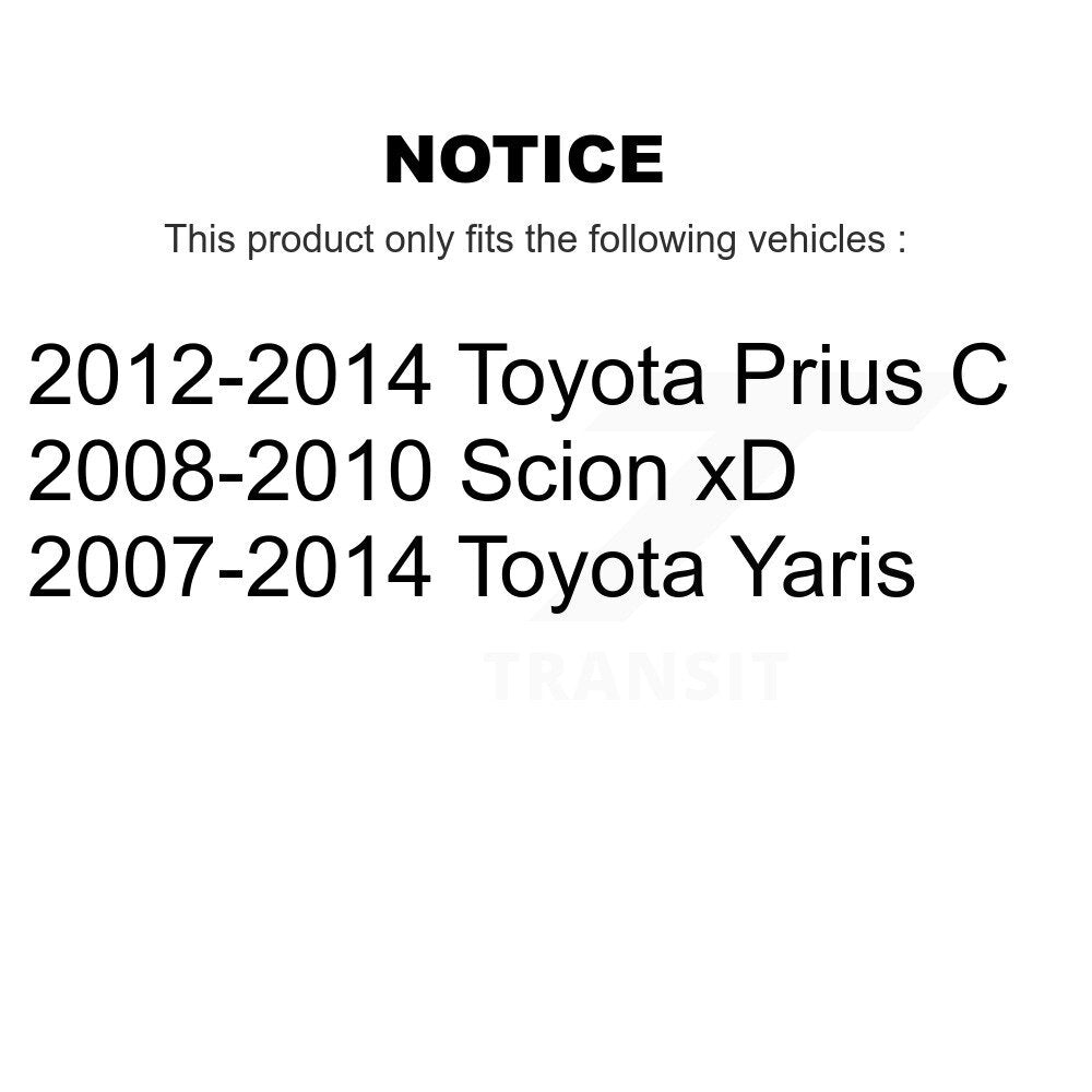 [Arrière] Amortisseur de suspension pour Toyota Yaris Prius C Scion xD KSH-100581